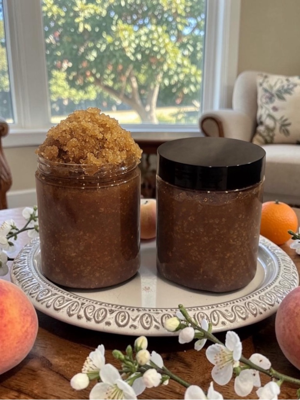 Orchid & Vine Skin Hydrating Exfoliation Raw Sugar Body Scrub Souuthern Citrus